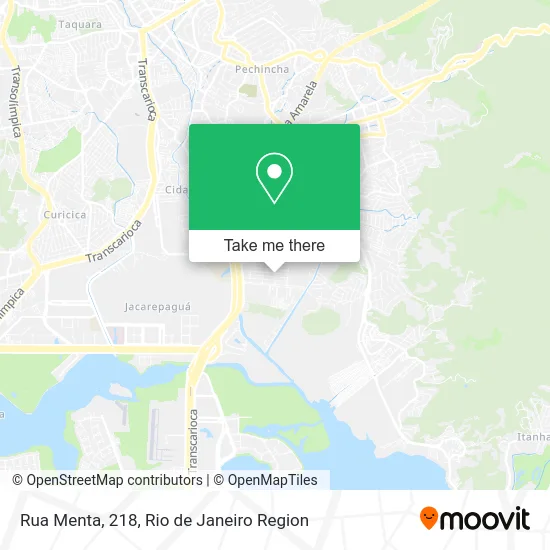 Rua Menta, 218 map