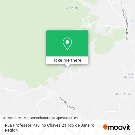Rua Professor Paulino Chaves 21 map