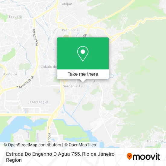 Estrada Do Engenho D Agua 755 map