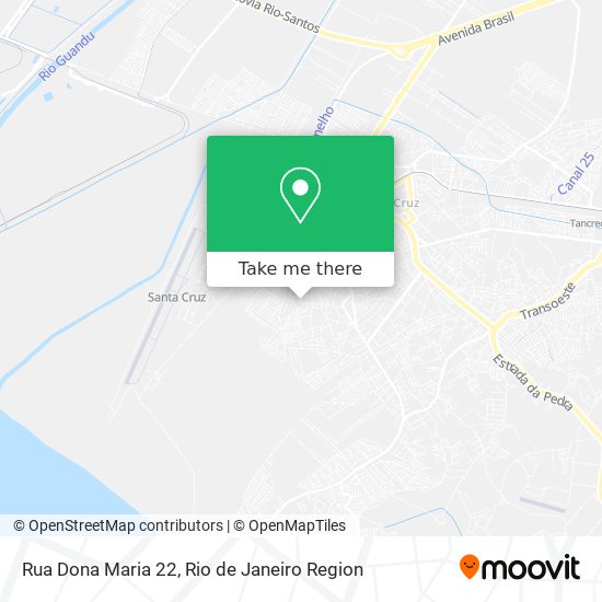 Rua Dona Maria 22 map