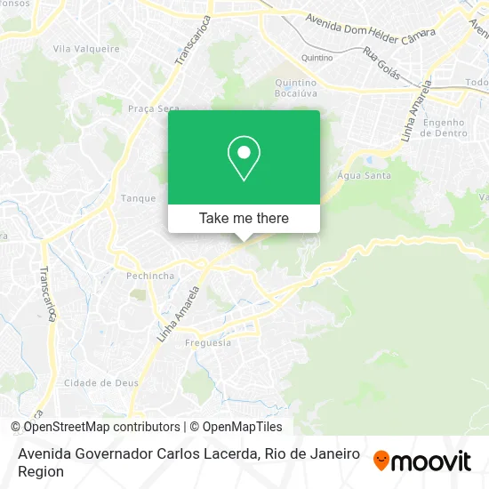 Avenida Governador Carlos Lacerda map