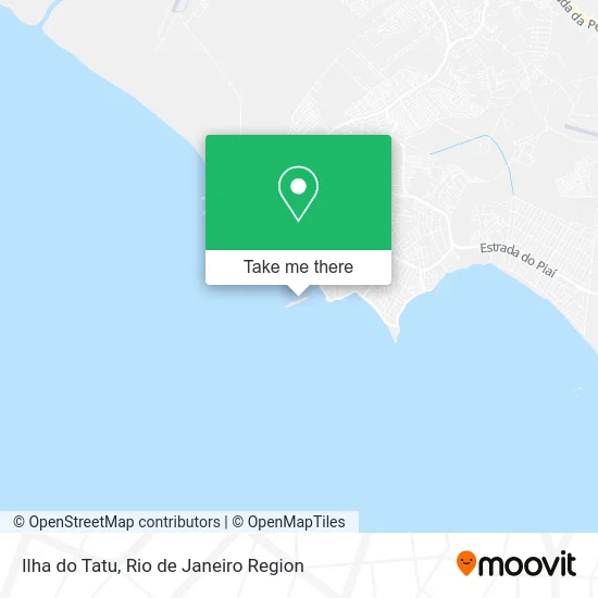 Ilha do Tatu map
