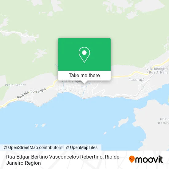 Rua Edgar Bertino Vasconcelos Rebertino map