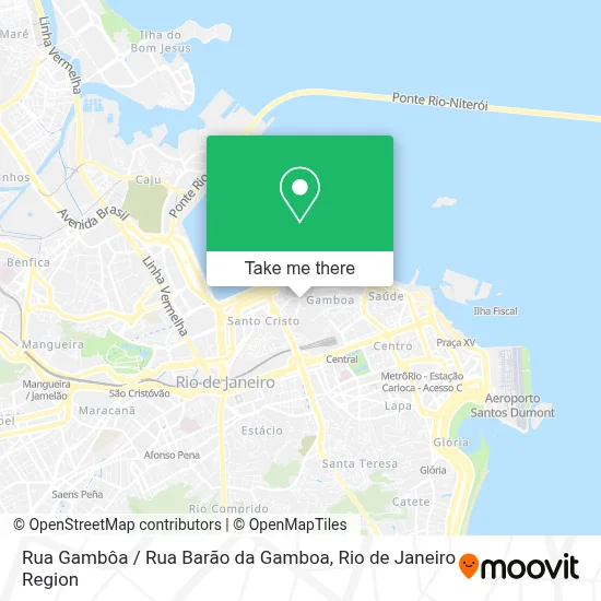Rua Gambôa / Rua Barão da Gamboa map