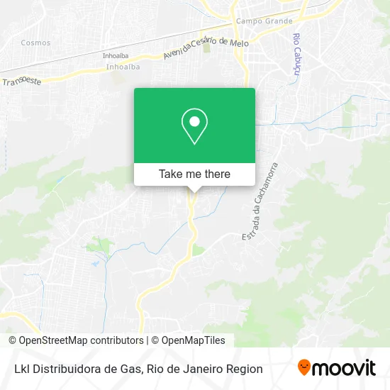 Lkl Distribuidora de Gas map