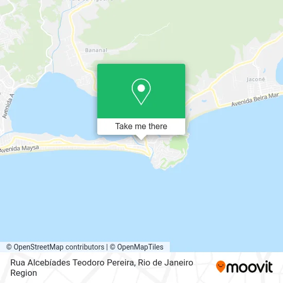 Rua Alcebíades Teodoro Pereira map