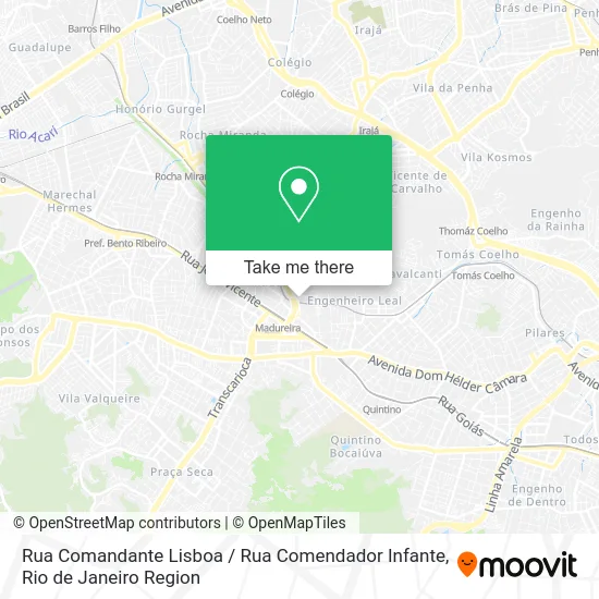 Rua Comandante Lisboa / Rua Comendador Infante map