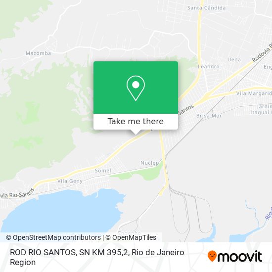 ROD RIO SANTOS, SN KM 395,2 map