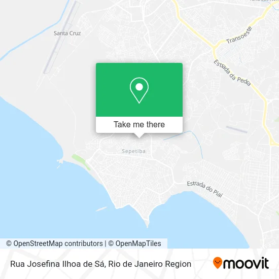 Rua Josefina Ilhoa de Sá map