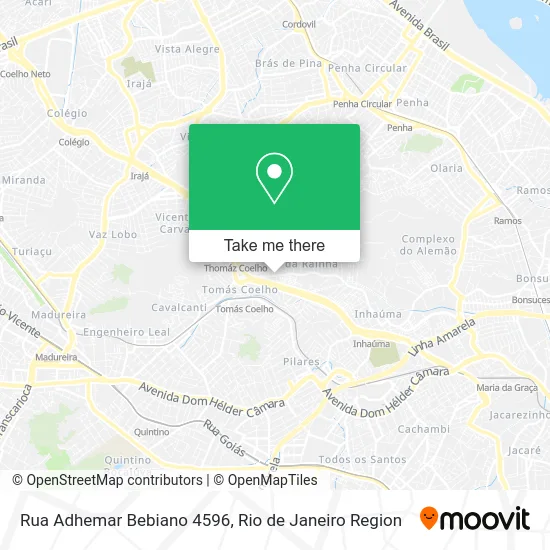 Rua Adhemar Bebiano 4596 map