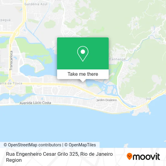 Rua Engenheiro Cesar Grilo 325 map