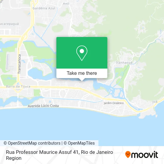 Rua Professor Maurice Assuf 41 map