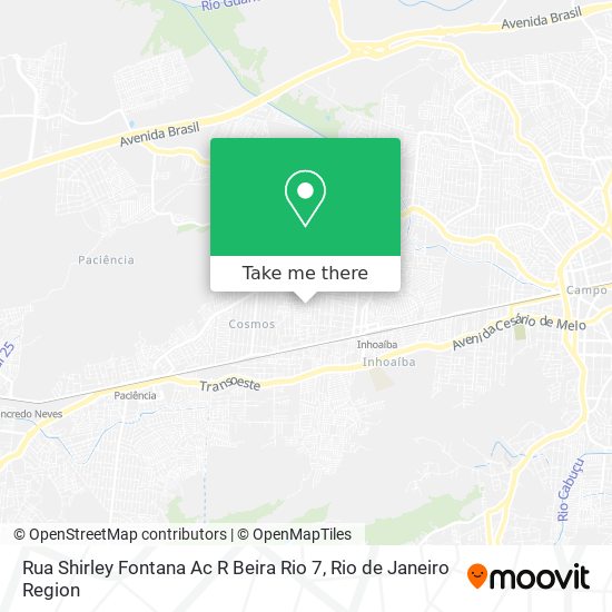 Rua Shirley Fontana Ac R Beira Rio 7 map
