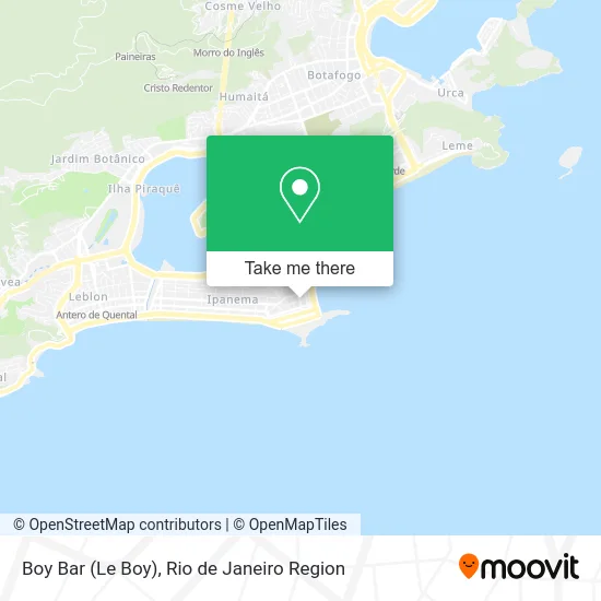 Boy Bar (Le Boy) map