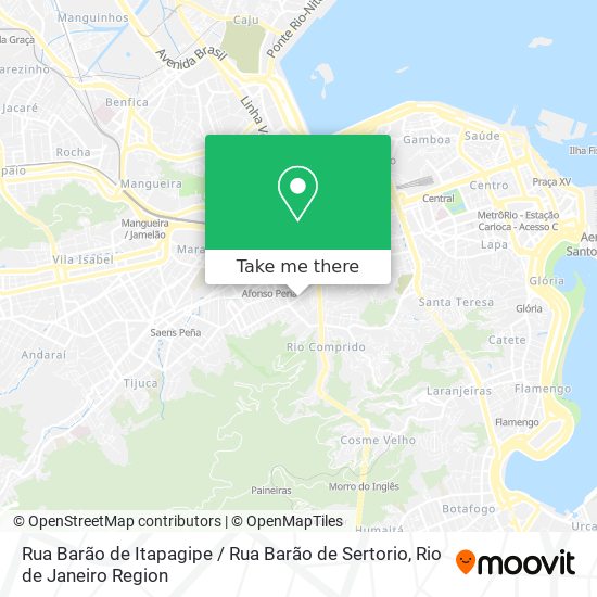 Rua Barão de Itapagipe / Rua Barão de Sertorio map