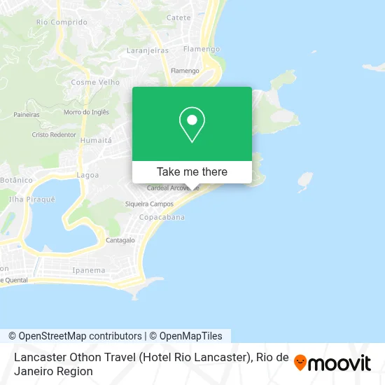 Lancaster Othon Travel (Hotel Rio Lancaster) map