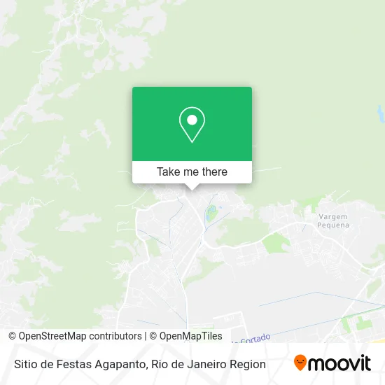 Sitio de Festas Agapanto map