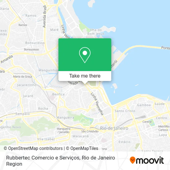 Rubbertec Comercio e Serviços map