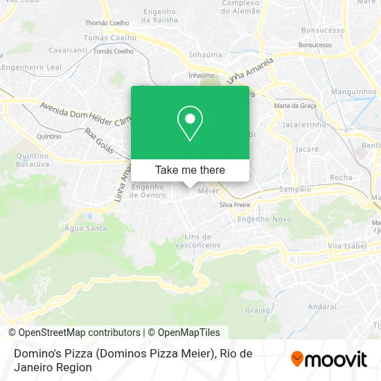 Domino's Pizza (Dominos Pizza Meier) map