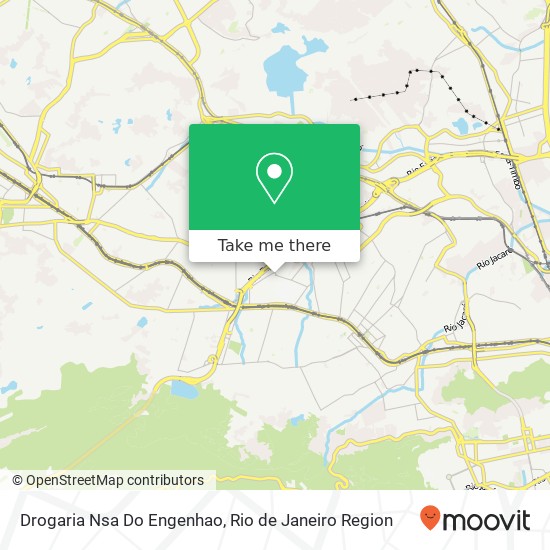 Drogaria Nsa Do Engenhao map