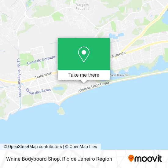 Wnine Bodyboard Shop map