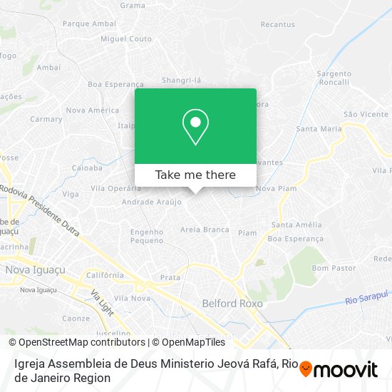 Igreja Assembleia de Deus Ministerio Jeová Rafá map