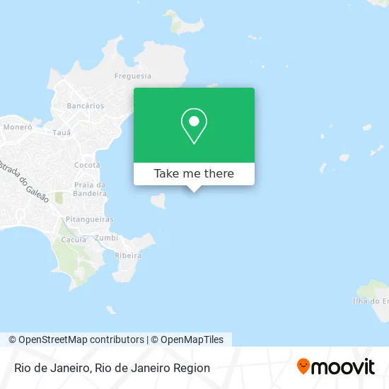 Rio de Janeiro map