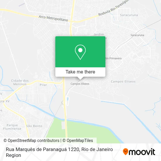 Rua Marquês de Paranaguá 1220 map