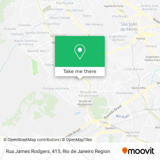 Rua James Rodgers, 415 map