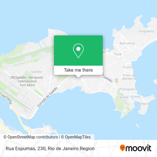 Rua Espumas, 230 map