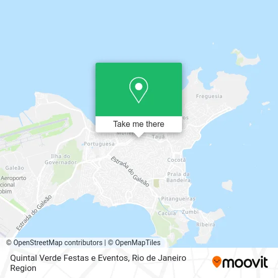 Quintal Verde Festas e Eventos map