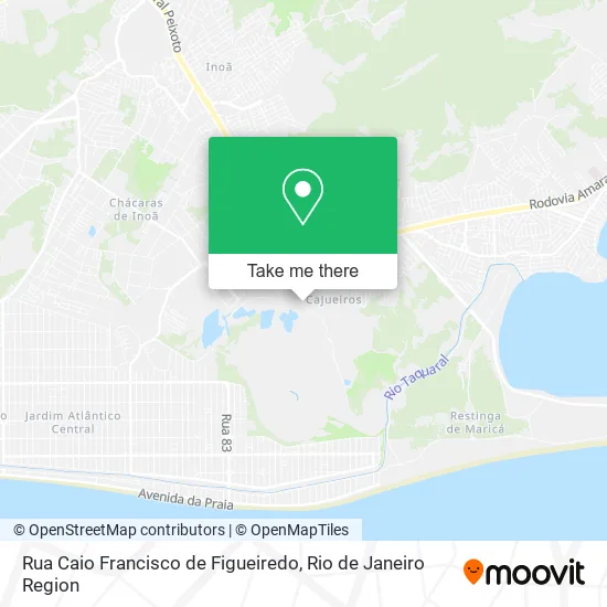 Rua Caio Francisco de Figueiredo map
