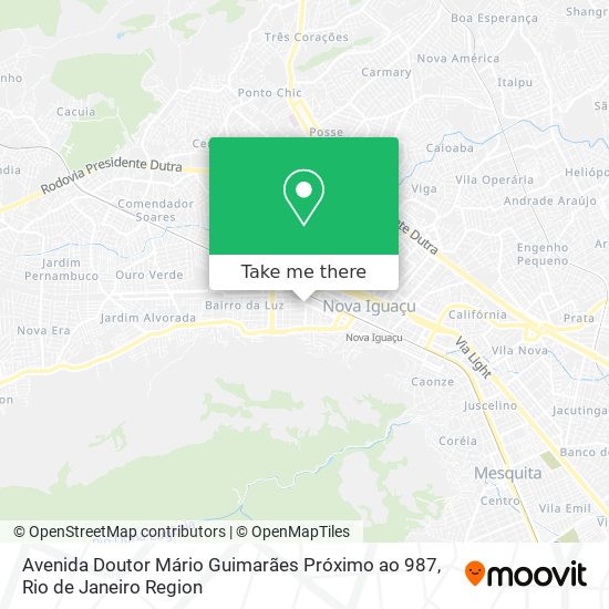 Avenida Doutor Mário Guimarães Próximo ao 987 map