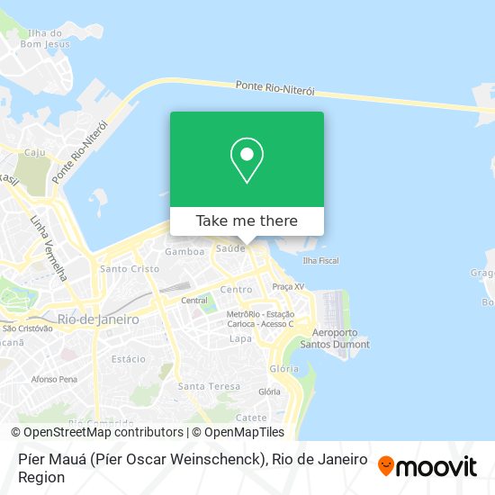 Píer Mauá (Píer Oscar Weinschenck) map