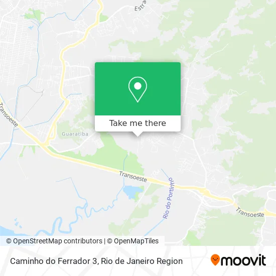 Caminho do Ferrador 3 map