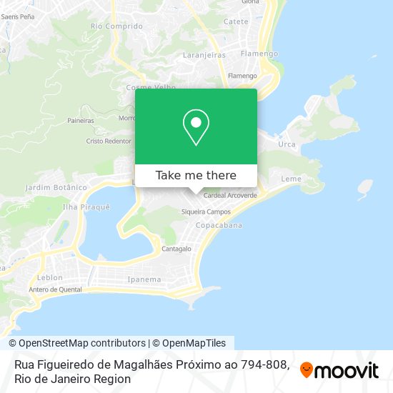 Rua Figueiredo de Magalhães Próximo ao 794-808 map