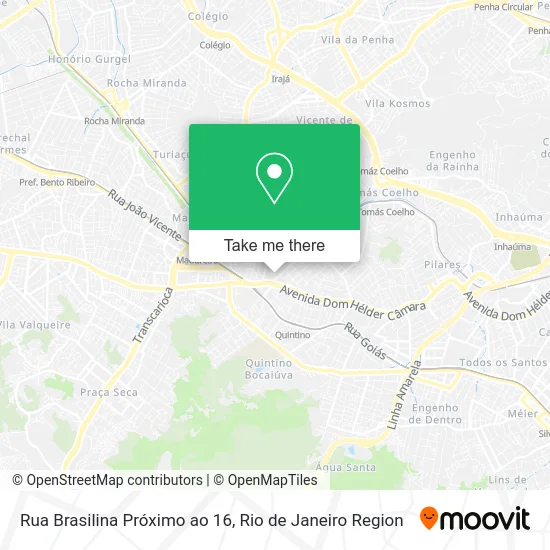 Rua Brasilina Próximo ao 16 map