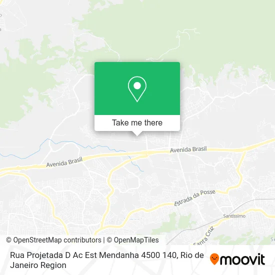 Rua Projetada D Ac Est Mendanha 4500 140 map