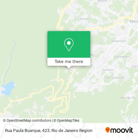 Mapa Rua Paula Buarque, 423