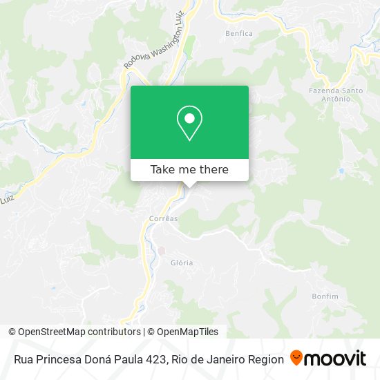 Rua Princesa Doná Paula 423 map