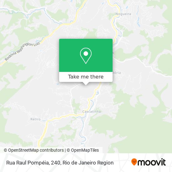 Rua Raul Pompéia, 240 map