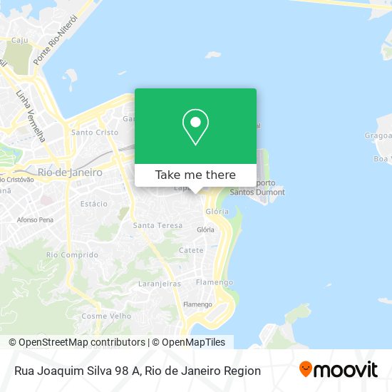 Mapa Rua Joaquim Silva 98 A