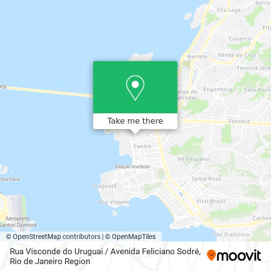 Rua Visconde do Uruguai / Avenida Feliciano Sodré map