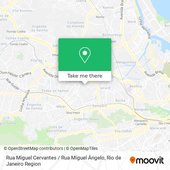 Rua Miguel Cervantes / Rua Miguel Ângelo map