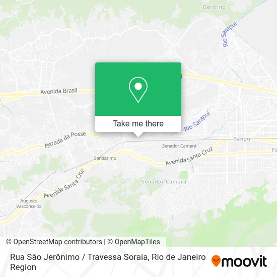 Rua São Jerônimo / Travessa Soraia map