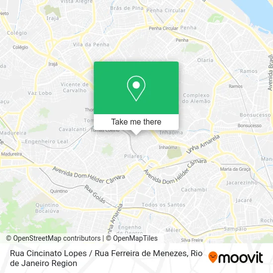 Rua Cincinato Lopes / Rua Ferreira de Menezes map