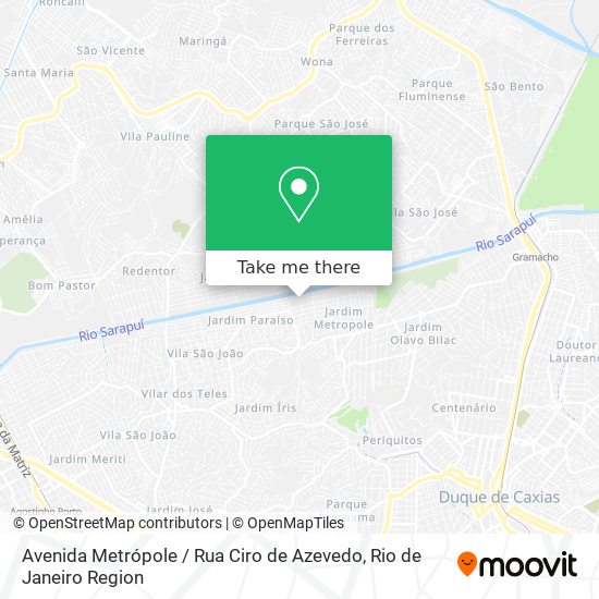 Avenida Metrópole / Rua Ciro de Azevedo map