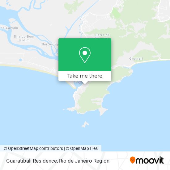 Guaratibali Residence map