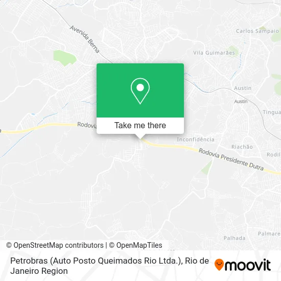 Petrobras (Auto Posto Queimados Rio Ltda.) map