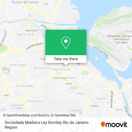 Sociedade Madeira Ley Somley map